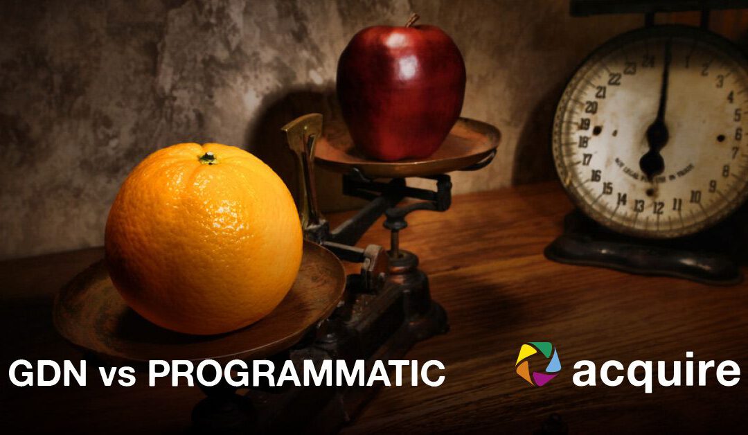 What’s the difference between GDN and Programmatic