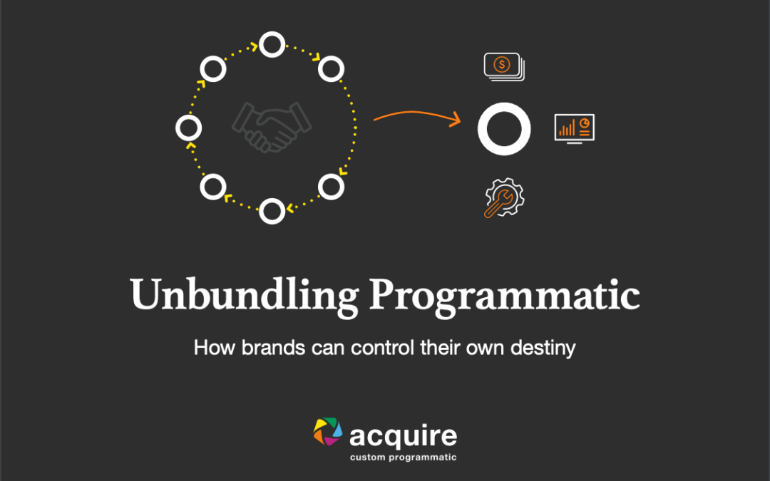 Unbundling Programmatic